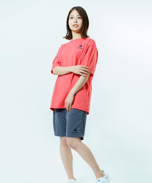 le coq sportif (ルコックスポルティフ)/エコペットハーフパンツ/チャコール