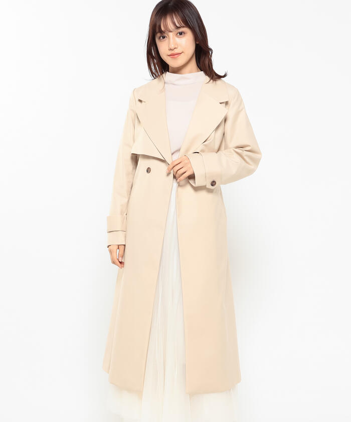セール スプリングドレストレンチ ミッシュマッシュ Misch Masch Magaseek