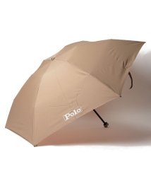 POLO RALPH LAUREN(umbrella)(ポロラルフローレン（傘）)/折りたたみ傘　”POLO”/ベージュ