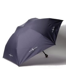 POLO RALPH LAUREN(umbrella)(ポロラルフローレン（傘）)/折りたたみ傘　”無地 ロゴ”/ネイビーブルー
