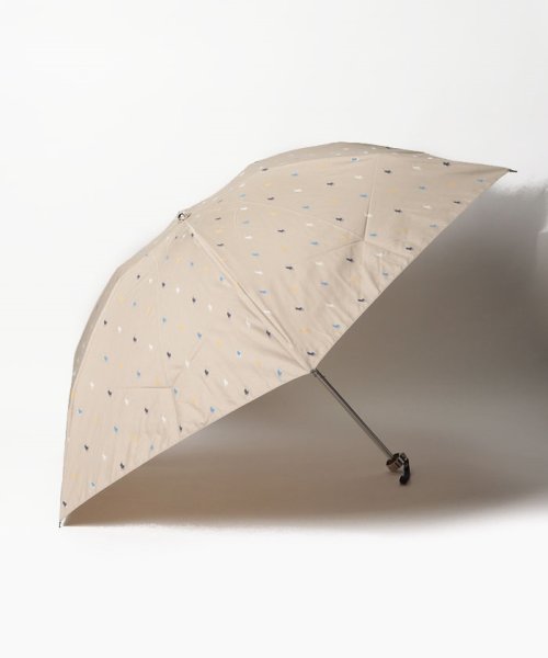 POLO RALPH LAUREN(umbrella)(ポロラルフローレン（傘）)/折りたたみ傘　”カラーポロポニー”/ベージュ