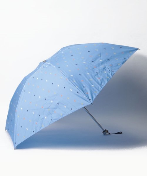 POLO RALPH LAUREN(umbrella)(ポロラルフローレン（傘）)/折りたたみ傘　”カラーポロポニー”/サックスブルー