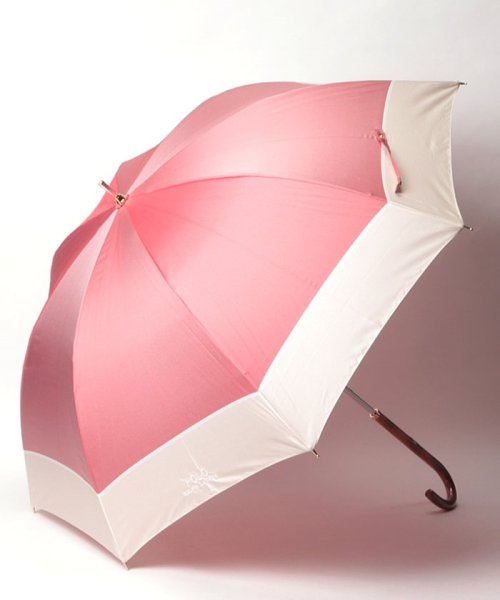 POLO RALPH LAUREN(umbrella)(ポロラルフローレン（傘）)/傘　”バイカラーロゴ刺繍”/レッド