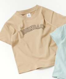 devirock(デビロック)/デビラボ BOX半袖Tシャツ/ダークベージュ