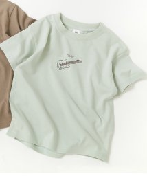 devirock(デビロック)/デビラボ BOX半袖Tシャツ/グリーン