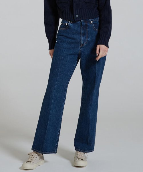 コットンデニム ブーツカットパンツ Macphee Macphee Magaseek コットンデニム ブーツカットパンツ Macphee Macphee Magaseek