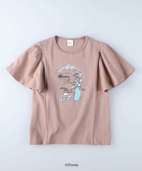 セール ディズニー プリンセス 袖フリルｔシャツ Right On Right On Magaseek