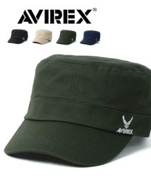 MARUKAWA/別注【AVIREX】アヴィレックス ワークキャップ ミリタリーキャップ/ 刺繍 帽子 大きいサイズ メンズ レディース/504554989