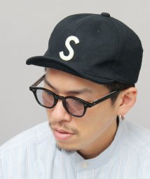 Besiquenti(ベーシックエンチ)/スプリングロゴ コットン ショートキャップ ロゴ ショートバイザー アンパイアキャップ ボールキャップ 帽子 メンズ カジュアル シンプル ワンポイント/ネイビー