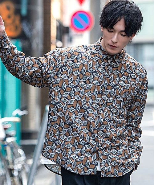 Sb Select 総柄プリントシャツ メンズ ブランド 総柄シャツ ジョーゼット プリント 大きいサイズ 長袖 ドレープ 大人 きれいめ 上品 ファッション エスビーセレクト Sb Select Magaseek Sb Select 総柄プリントシャツ メンズ ブランド 総柄シャツ ジョーゼット プリント 大きいサイズ 長袖 ドレープ 大人 きれいめ 上品 ファッション エスビーセレクト Sb Select Magaseek