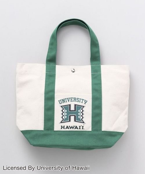 KAHIKO(カヒコ)/【Kahiko】University of Hawaii トートバッグ 42VP2120/ホワイト