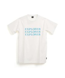 5351POURLESHOMMES(5351POURLESHOMMES)/【5/】EXPLORER ショートスリーブTシャツ/ホワイト