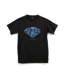 5351POURLESHOMMES(5351POURLESHOMMES)/【5/】DIAMOND ショートスリーブTシャツ/ブラック