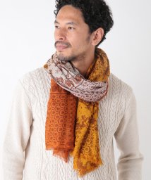 Men's Bigi/【altea/アルテア】ボタニカル柄ストール made in italy/504557551