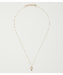 AZUL by moussy(アズールバイマウジー)/INITIAL GOLD NECKLACE/MULTI_33