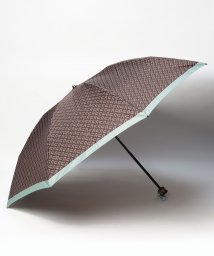 FURLA(フルラ)/折りたたみ傘　”ツイル モノグラム”/ミントグリーン