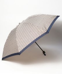 FURLA(フルラ)/折りたたみ傘　”ツイル モノグラム”/ネイビーブルー