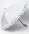 POLO RALPH LAUREN(umbrella)/晴雨兼用日傘　”ストライプ フリル”/504550603