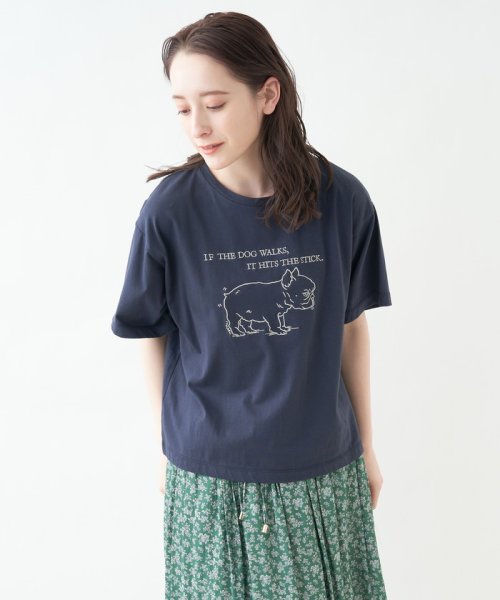 Beatrice 刺繍イラスト半袖tシャツ アン レクレ En Recre Magaseek Beatrice 刺繍イラスト半袖tシャツ アン レクレ En Recre Magaseek