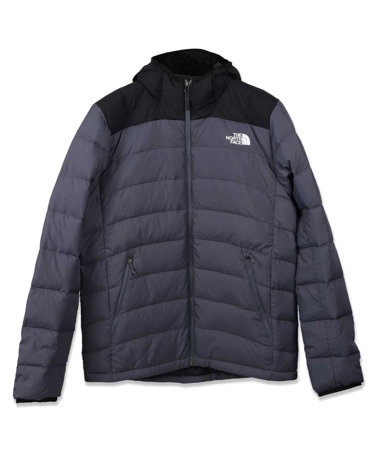 ノースフェイス THE NORTH FACE ダウンジャケット メンズ アウター LAPAZ HOODED JACKET グレー NF00CYG9