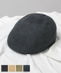 Besiquenti(ベーシックエンチ)/麻混 サーモハンチング ハンチング帽 帽子 メンズ カジュアル シンプル/ネイビー