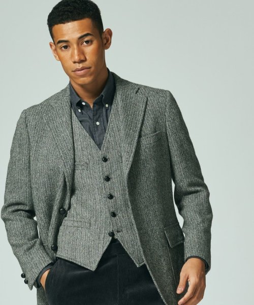 J.PRESS BASIC】LAVEROCK TWEED ヘリンボンツイードジ(504390087 
