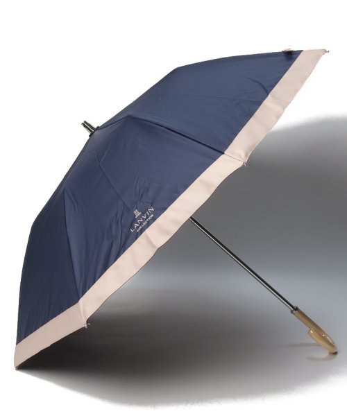 晴雨兼用折りたたみ日傘 ”グログランリボン”(504490352) ランバンコレクション（傘）(LANVIN Collection(umbrella))  MAGASEEK