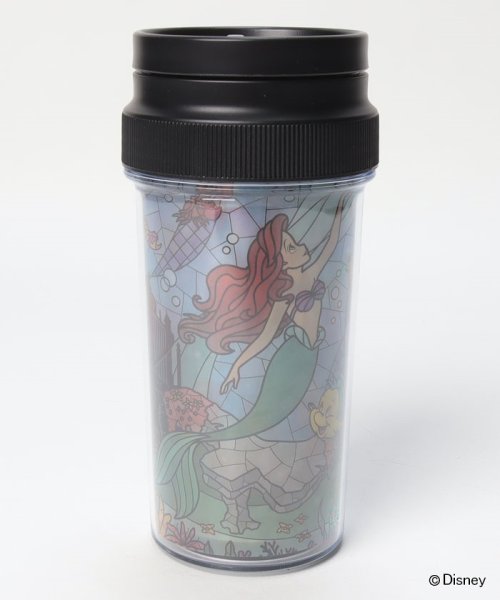 セール ディズニー Disney ディズニー リトルマーメイド ステンドグラス風 Hot Coolマグ４ 400ml Magaseek