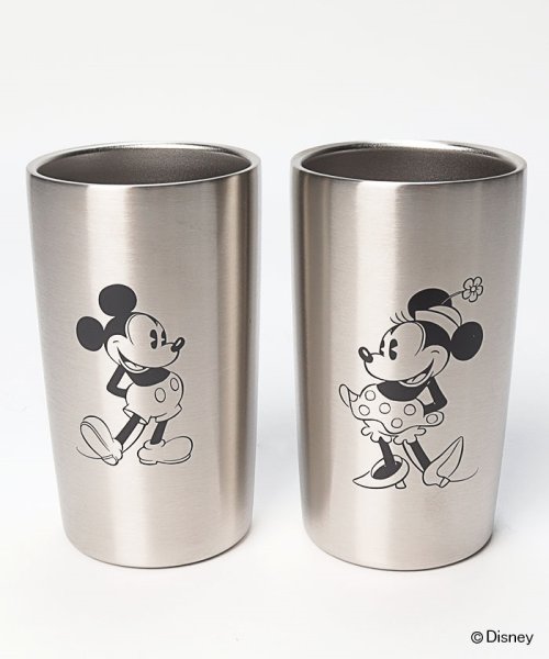 セール ディズニー ミッキー ミニー ステンレス真空タンブラー300ml 2個セット ディズニー Disney Magaseek