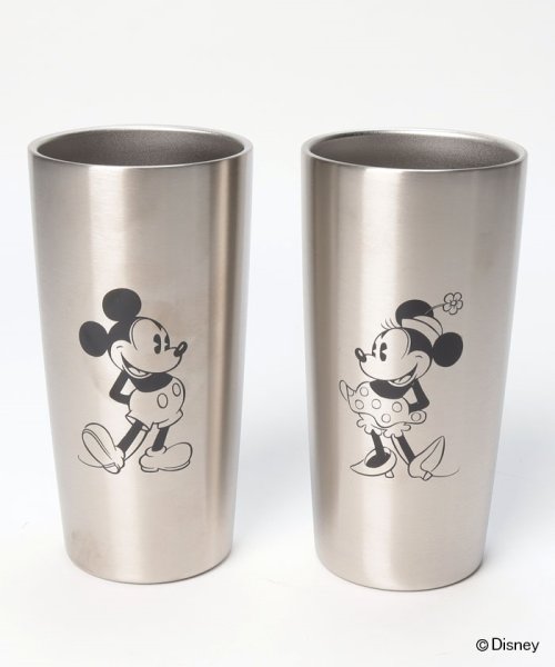 セール ディズニー ミッキー ミニー ステンレス真空タンブラー440ml 2個セット ディズニー Disney Magaseek
