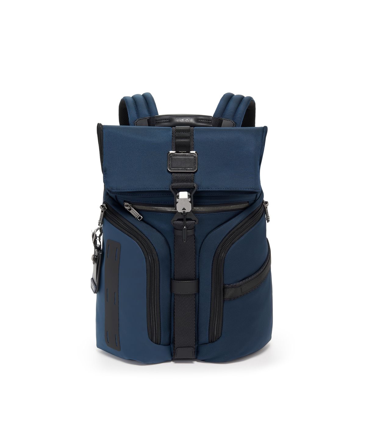 TUMI  Fredrick Backpack レザー リュック ネイビー