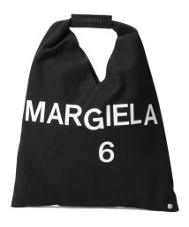 MM6 Maison Margiela(MM６　メゾンマルジェラ)/【MM6 MAISON MARGIELA】エムエムシックス メゾンマルジェラ ハンドバッグ トートバッグ S54WD0043 P4537 Logo Print /ブラック