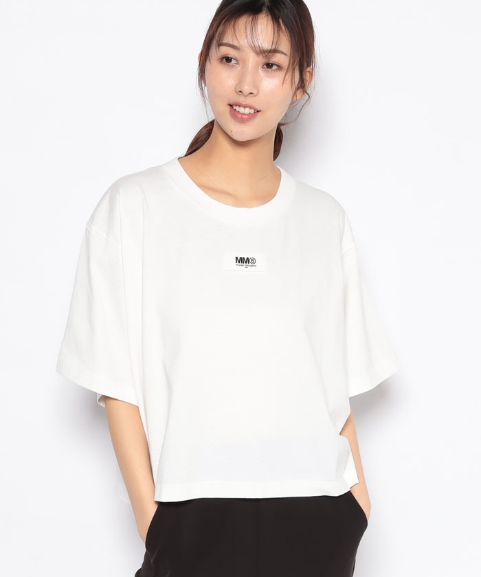 【MM6 MAISON MARGIELA】エムエムシックス メゾンマルジェラ Tシャツ S52GC0236 S23962 Lady's Logo  Label S