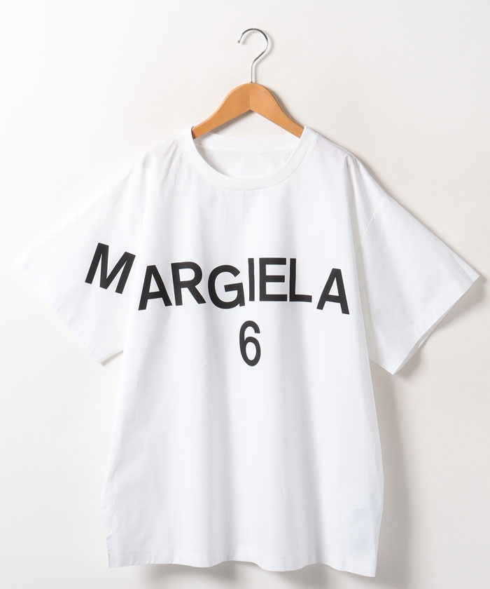 【MM6 MAISON MARGIELA】エムエムシックス メゾンマルジェラ Tシャツ S52NC0280 S47294 Lady's Logo  T－Shirt