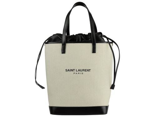 SAINT LAURENT(サンローランパリ)/SaintLaurent サンローラン TEDDY BAG A4可 トートバッグ/ホワイト