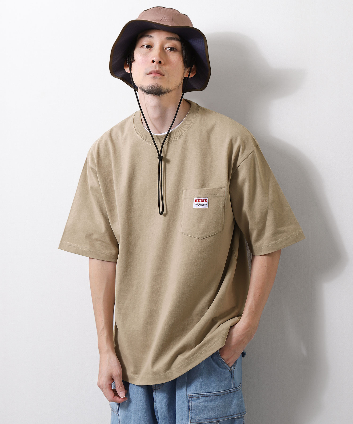 別注ピスネームポケットTシャツ(504561999) | ジップファイブ(ZIP FIVE