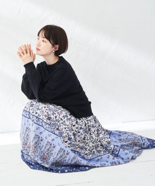 Market（マーケット）ボリュームパネルプリントスカート(504562692) コーエン(coen) MAGASEEK