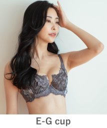 fran de lingerie/GRACE Etoileらくらく補正グレースエトワール ブラジャー コーディネート E65－G85カップ/504562711