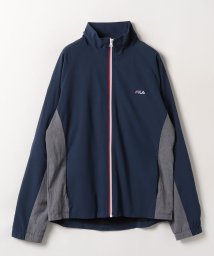 fila(men)(フィラ（メンズ）)/【ラン】ストレッチ裏フリースジャケット メンズ/ネイビー