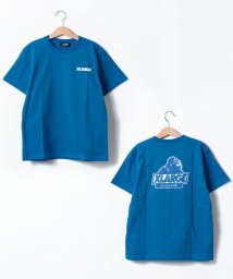 XLARGE KIDS(エクストララージ　キッズ)/バックプリントスランテッドOGゴリラ半袖Tシャツ/ブルー
