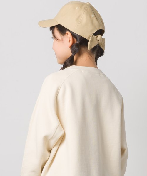 セール Omnes キッズ Uvカット後ろリボンキャップ 帽子 オムネス Omnes Magaseek