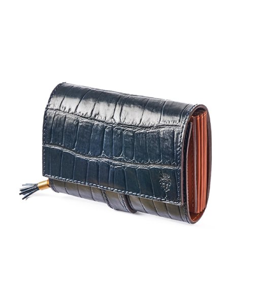 フェリージ 財布 二つ折り財布 ミドルウォレット ミドル財布 メンズ レザー 本革 じゃばら クロコ 型押し Felisi 3500 Sa フェリージ Felisi Magaseek