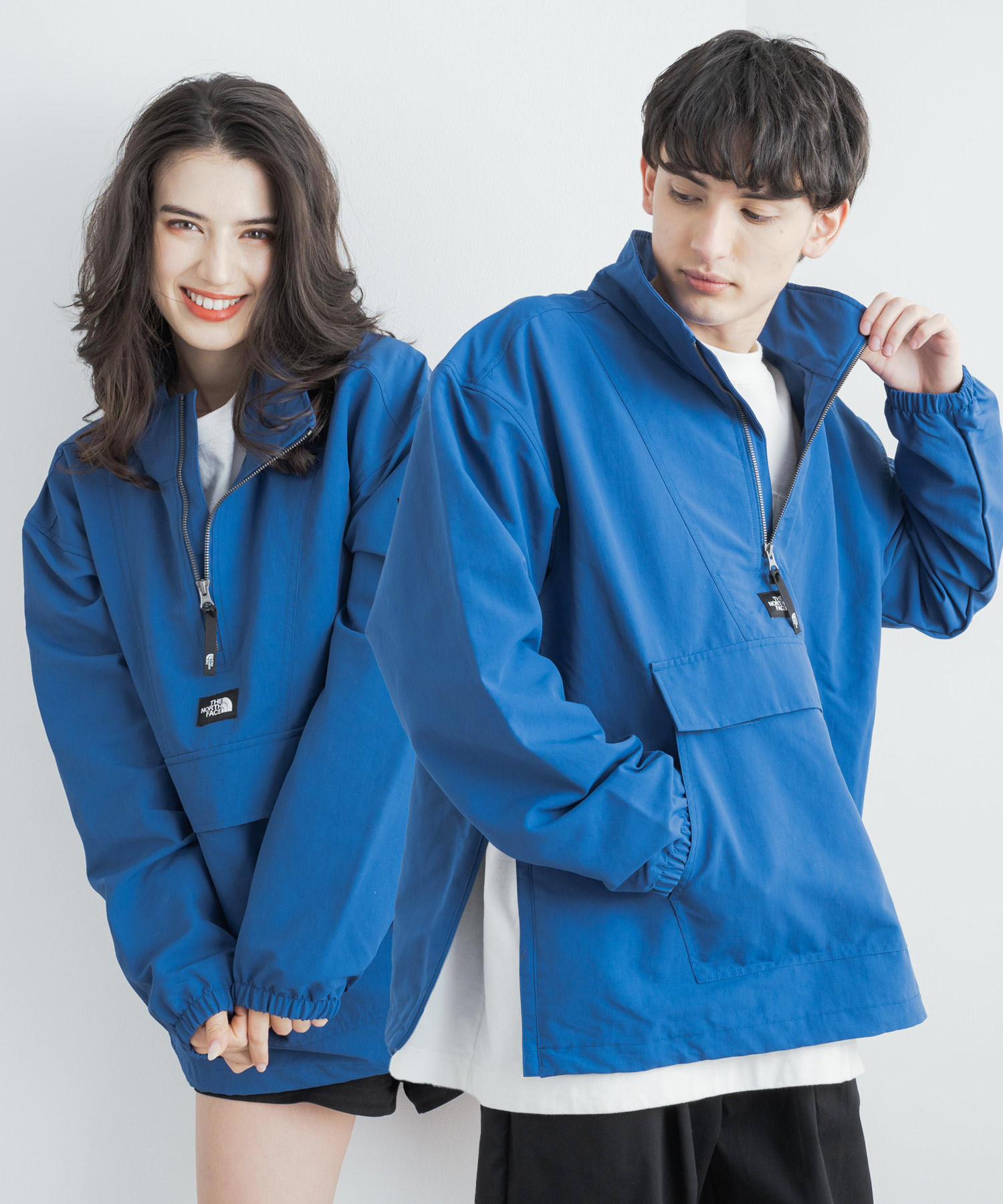 THE NORTH FACE ザ・ノースフェイス 韓国 CAMPER ANORAK アノラックパーカー メンズ レディース プルオーバー  ライトアウター ウイン