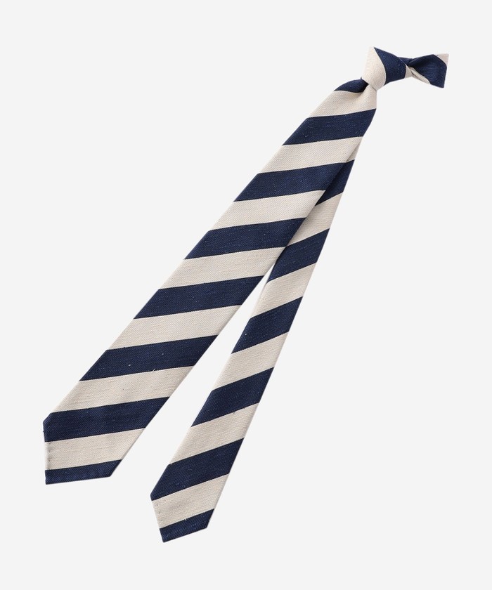 ネップ段ストライプネクタイ(504553628)|HANKYU MEN'S / 阪急メンズ