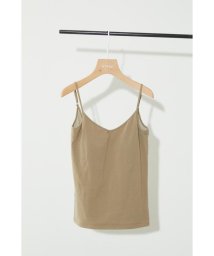 BLACK BY MOUSSY(ブラックバイマウジー)/back open cup camisole/KHA