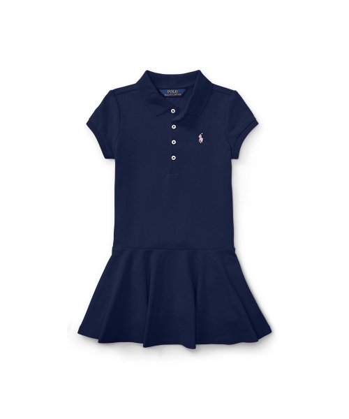 POLO RALPH LAUREN(POLO RALPH LAUREN)/(ガールズ 2才～6才)ショートスリーブ ポロ ドレス/410ネイビー