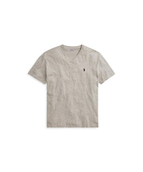 POLO RALPH LAUREN(POLO RALPH LAUREN)/クラシック フィット ジャージー Vネック Tシャツ/020グレー