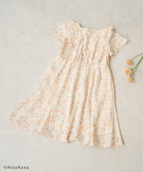 セール Hitohana Rope Picnic フリルワンピース ロぺピクニックキッズ Rope Picnic Kids Magaseek