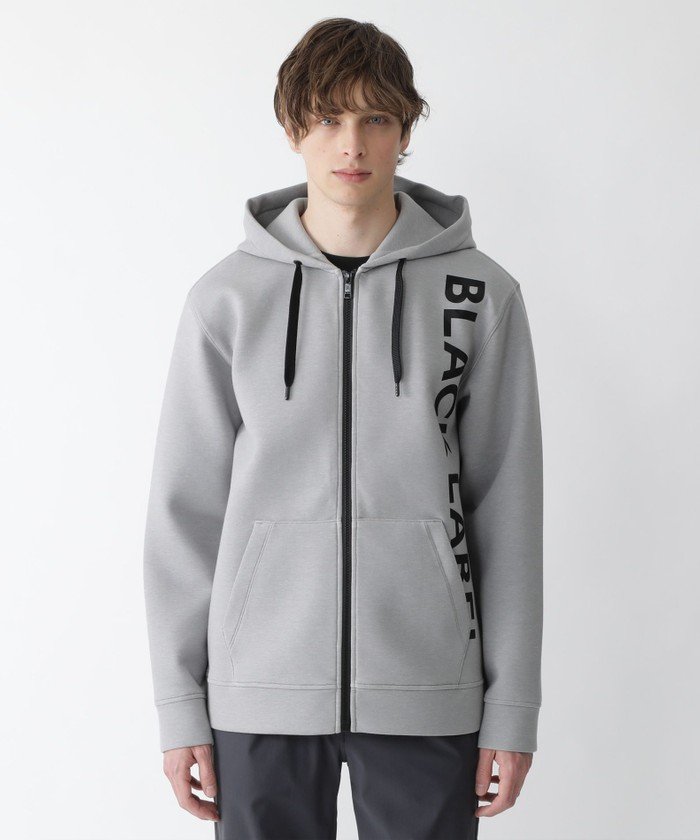 BLACK lab.】シャドーチェックロゴパーカー(504567408)｜HANKYU MEN