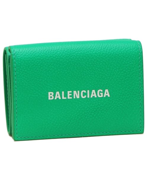 バレンシアガ 三つ折り財布 キャッシュ ミニ財布 グリーン メンズ レディース Balenciaga 1izi3 30 バレンシアガ Balenciaga Magaseek